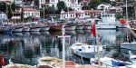 Kas sur la côte lycienne, les barques de pêche et les gulets {JPEG}