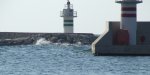 Les passes « remuantes » vues depuis l'intérieur de la marina {JPEG}