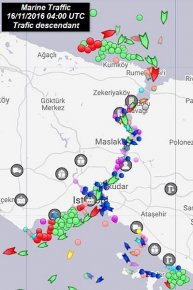 La congestion du Bosphore