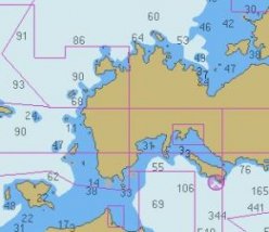 Zones cartographiques de Bodrum