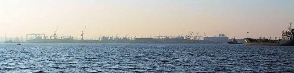 Paysage maritime dans le Izmit Körfezi